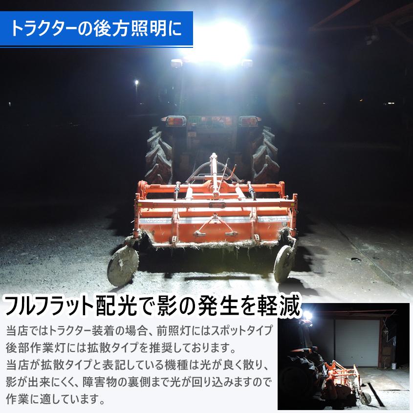 K'sガレージ 作業灯 LED 12v 24v 兼用 45w フルフラット配光 4台 K'sガレージ 作業灯 LED 12v 24v 兼用 45w フルフラット配光 4台