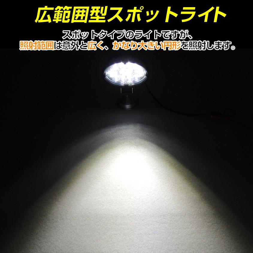K'sガレージ 2台セット LED 作業灯 36w スポットタイプ 24v 12v K'sガレージ 2台セット LED 作業灯 36w スポットタイプ 24v 12v