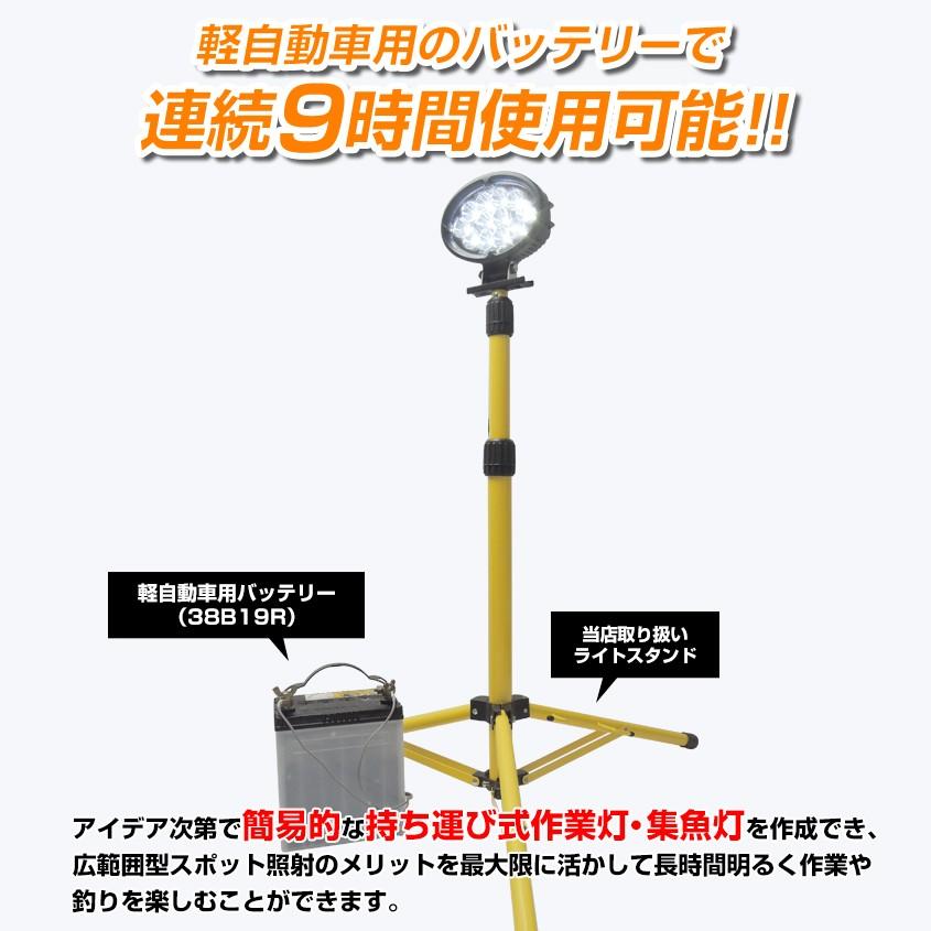 K'sガレージ 2台セット LED 作業灯 36w スポットタイプ 24v 12v K'sガレージ 2台セット LED 作業灯 36w スポットタイプ 24v 12v