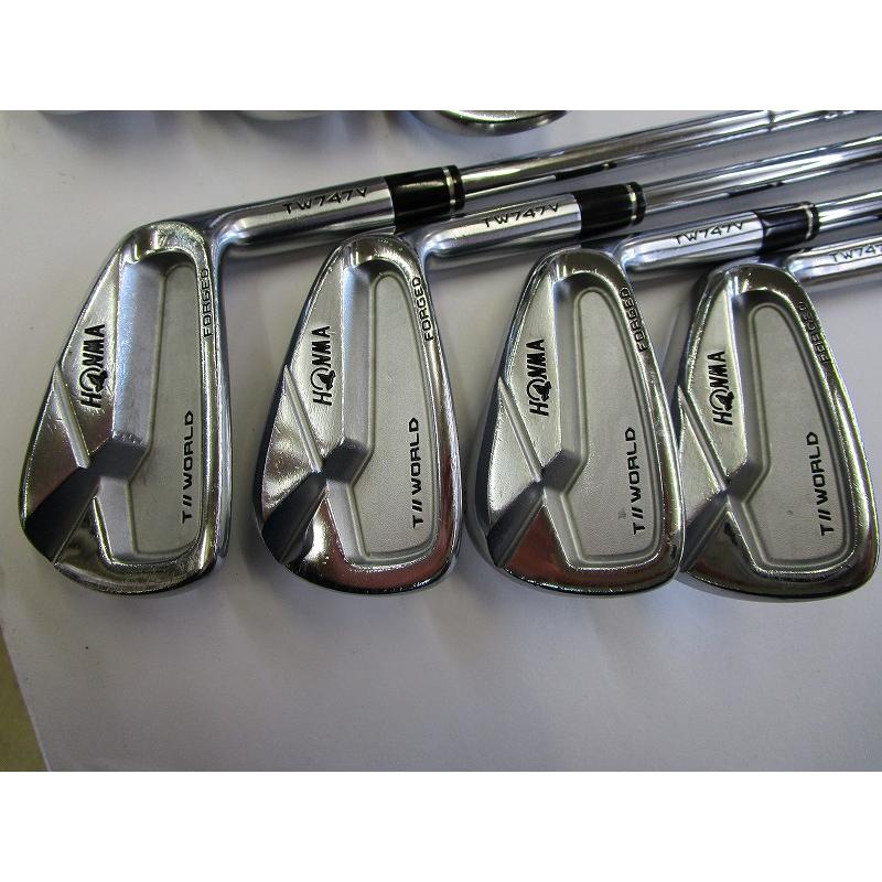 ゴルフ アイアンセット（ホンマ TW747V、7本セット、4－10番） 【公式