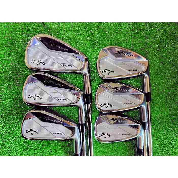X Forged STAR 2019 5-PW 6本 モーダス105 (S) X（キャロウェイゴルフ） ☆激安!!☆ X FORGED STAR 2019 アイアン 6本