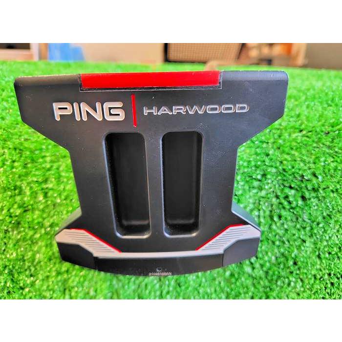 【超美品】PING HARWOOD パター 34インチ ヘッドカバー付き PING（ピン） ☆激安!!☆ PING HARWOOD 2021 パター 34インチ
