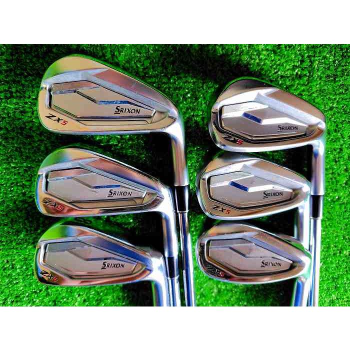 ゴルフシャフトセット P-6 ZX（スリクソン） ☆激安!!☆ SRIXON ZX5 アイアン 6本セット(6-PW.AW