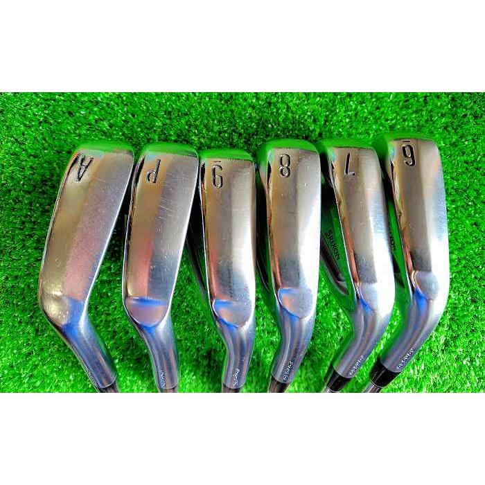 ゴルフシャフトセット P-6 ZX（スリクソン） ☆激安!!☆ SRIXON ZX5 アイアン 6本セット(6-PW.AW