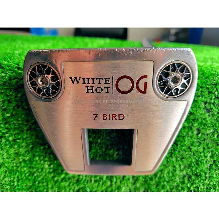 新品】 オデッセイ ホワイトホット OG パター 7 BIRD 34インチ WHITE