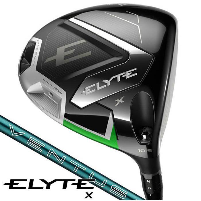 ELYTE ☆激安新品☆ エリート Xドライバー 10.5° VENTUS GREEN 50 for 