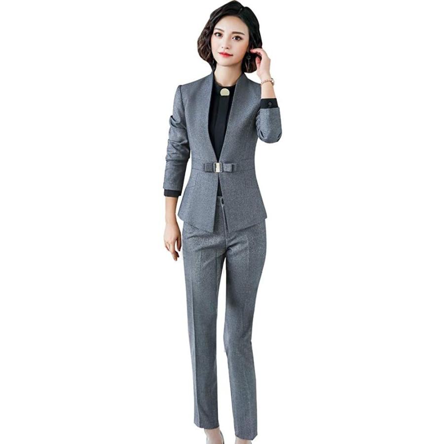 人気ブランド 新規レディースオフィススーツセット 美容師 出勤服ol面接スーツ 入学式卒業式2枚セットスカート ブルー 黒 ベージュs 4xl ベージュ スーツ 現金特価 Yalaphone Com