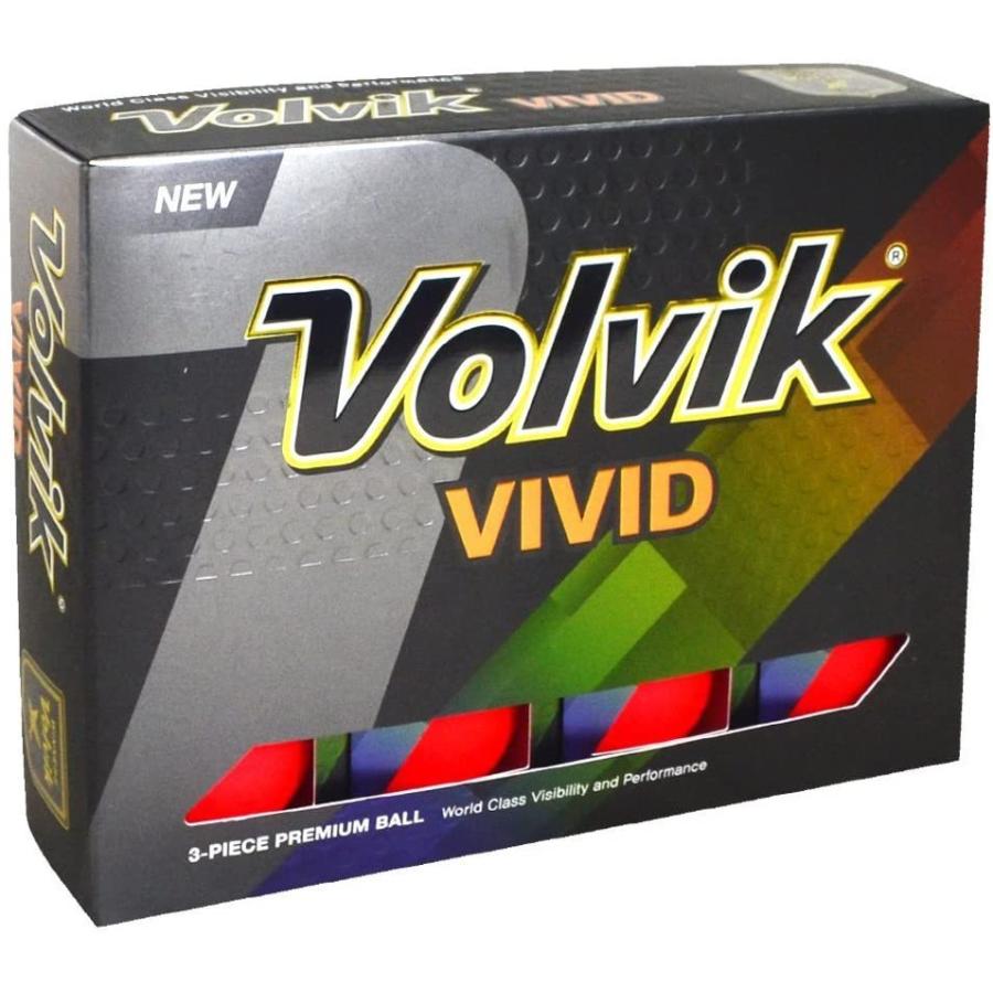 Volvik(ボルビック) ゴルフボール Vivid (ビビッド) 並行輸入品 並行 