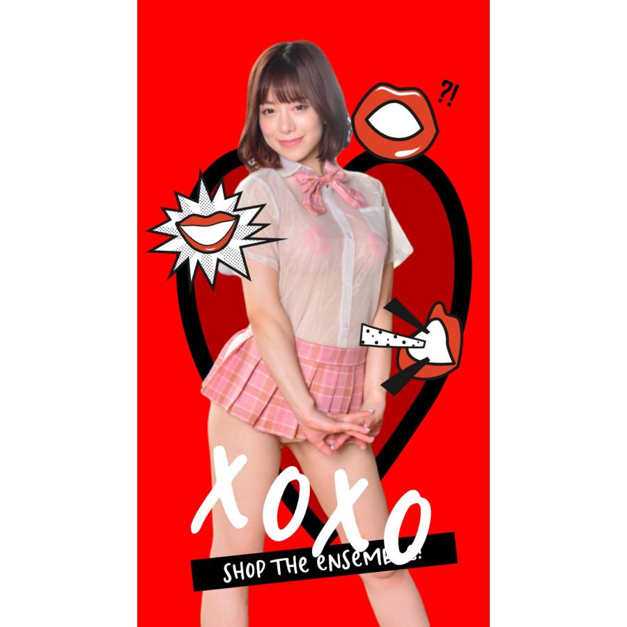 kitamurasyokai] 制服コスプレ シースルー セーラー服 コスプレ