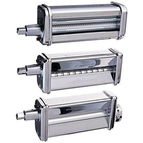 純正 KitchenAid 3-Piece キッチンエイド パスタローラー&カッター