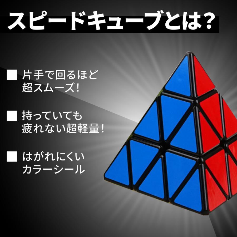 名作 ピラミンクス スピードキューブ ピラミッド 三角 ４面 テトラ ルービックキューブ 立体 パズル 競技 ゲーム 脳トレ 知育 高難易度 難しい Whitesforracialequity Org