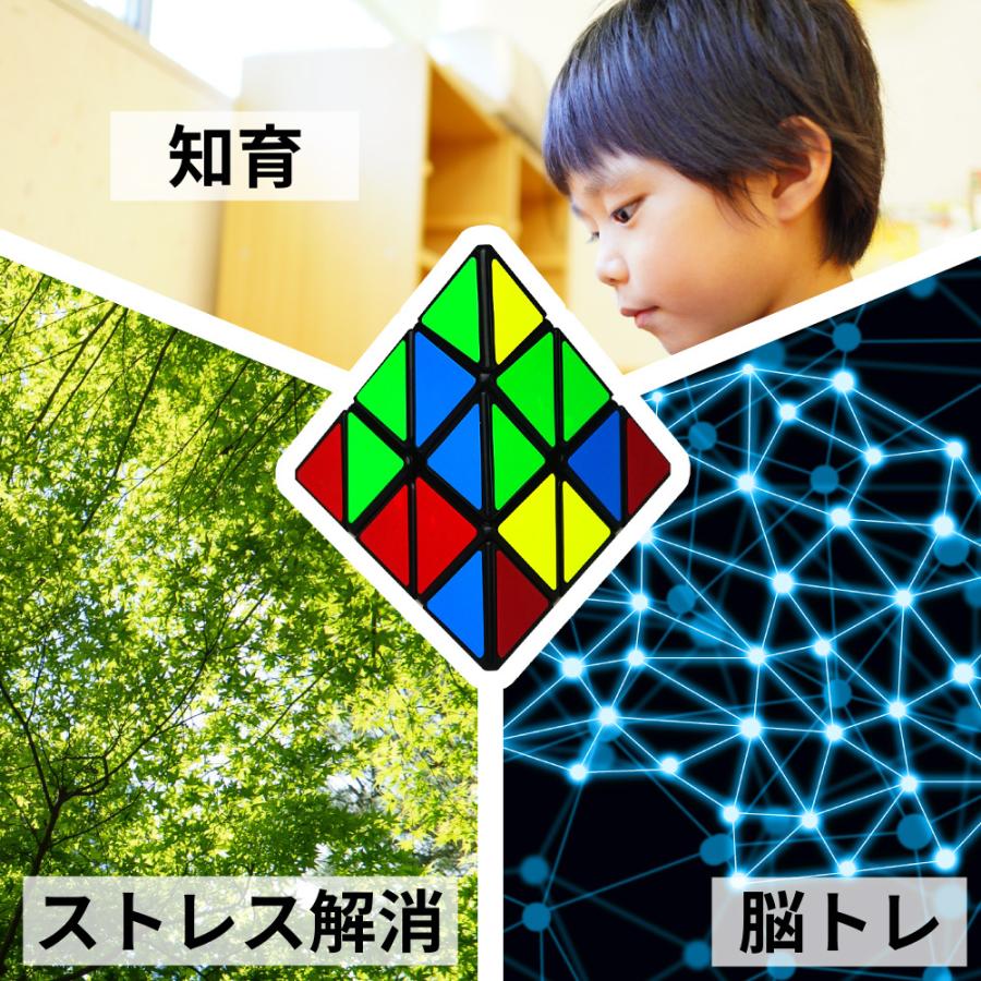 ピラミンクス スピードキューブ ピラミッド 三角 ４面 テトラ ルービックキューブ 立体 パズル 競技 ゲーム 脳トレ 知育 高難易度 難しい Y172 近藤商店 ヤフーショッピング店 通販 Yahoo ショッピング