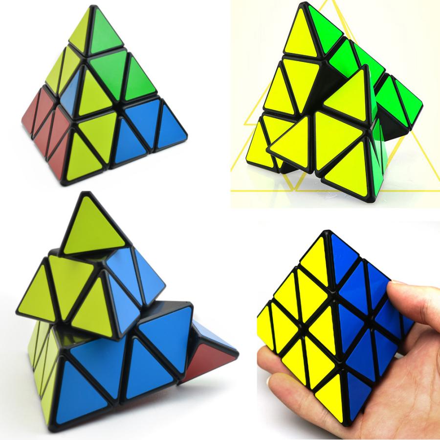 名作 ピラミンクス スピードキューブ ピラミッド 三角 ４面 テトラ ルービックキューブ 立体 パズル 競技 ゲーム 脳トレ 知育 高難易度 難しい Whitesforracialequity Org