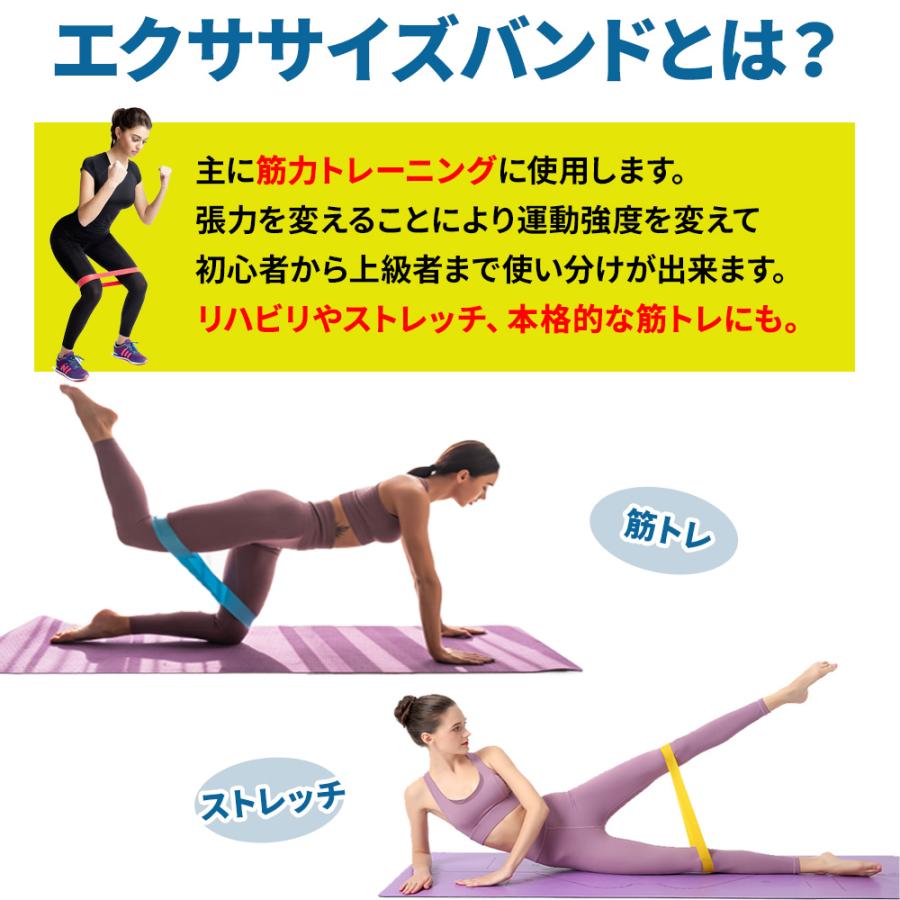 トレーニング チューブ 5本セット エクササイズ バンド ゴム 筋トレ ストレッチ フィットネス ヨガ 体幹 ピラティス リハビリ 初心者 5種類 強度 スクワット :y226:近藤商店 ヤフーショッピング店 通販 トレーニングチューブ フィットネス エクササイズバンド 筋トレ 運動