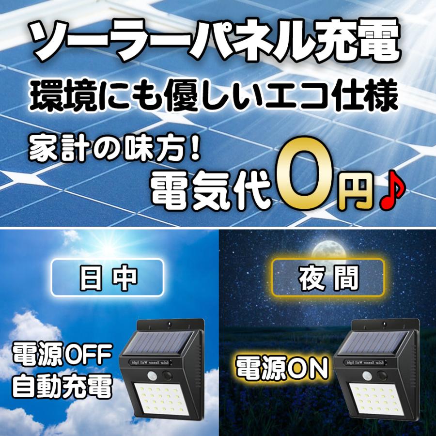 ソーラーライト センサーライト 人感 明るい 48LED COB 自動点灯 工事不要 玄関 カーポート 防犯 外壁 取付 門柱 屋外 照明 投光器 充電 不要 電池 :Y73:近藤商店 ヤフーショッピング店 - 通販 - Yahoo!ショッピング ソーラーライト センサーライト 人感 明るい 48LED COB 自動点灯 工事不要 玄関 カーポート 防犯 外壁 取付 門柱 屋外 照明 投光器 充電 不要 電池 :Y73:近藤商店 ヤフーショッピング店 - 通販 - Yahoo!ショッピング
