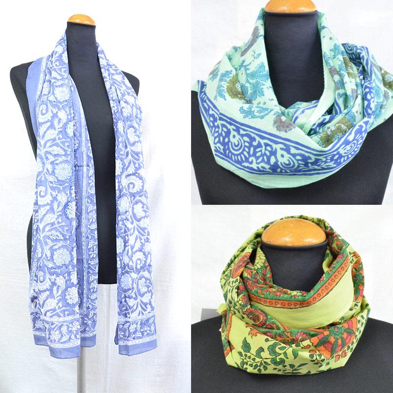 なめらかなインド綿生地 オリジナル製品】Anjuna エスニック柄 インド