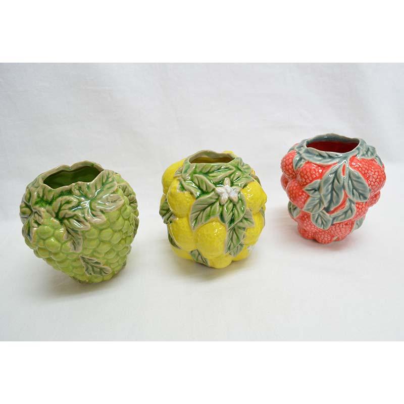 DESPOTS おもしろいフルーツ フラワーベース ストロベリー