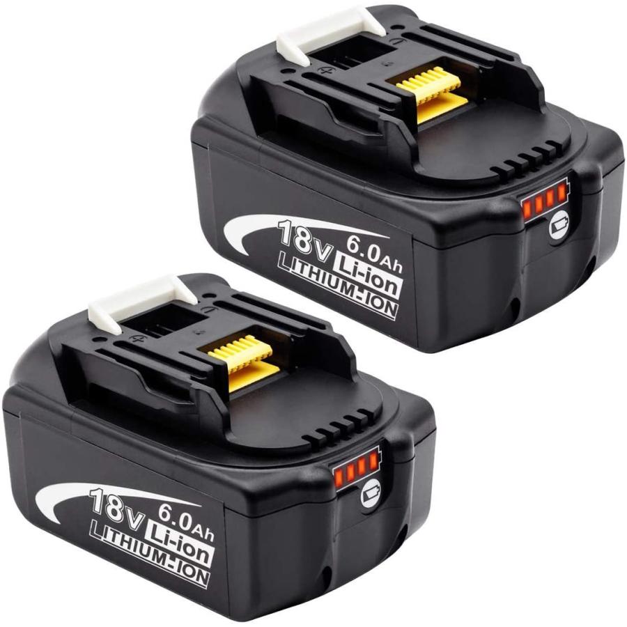 マキタ互換バッテリー 18v NK BL1860b 互換バッテリー 18V 6.0Ah 残量 