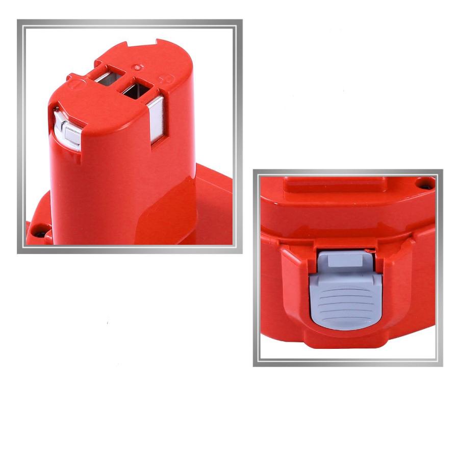 Makitaマキタ 12V 3.0Ah互換バッテリー PA12 1250 1235 1235B 1235F