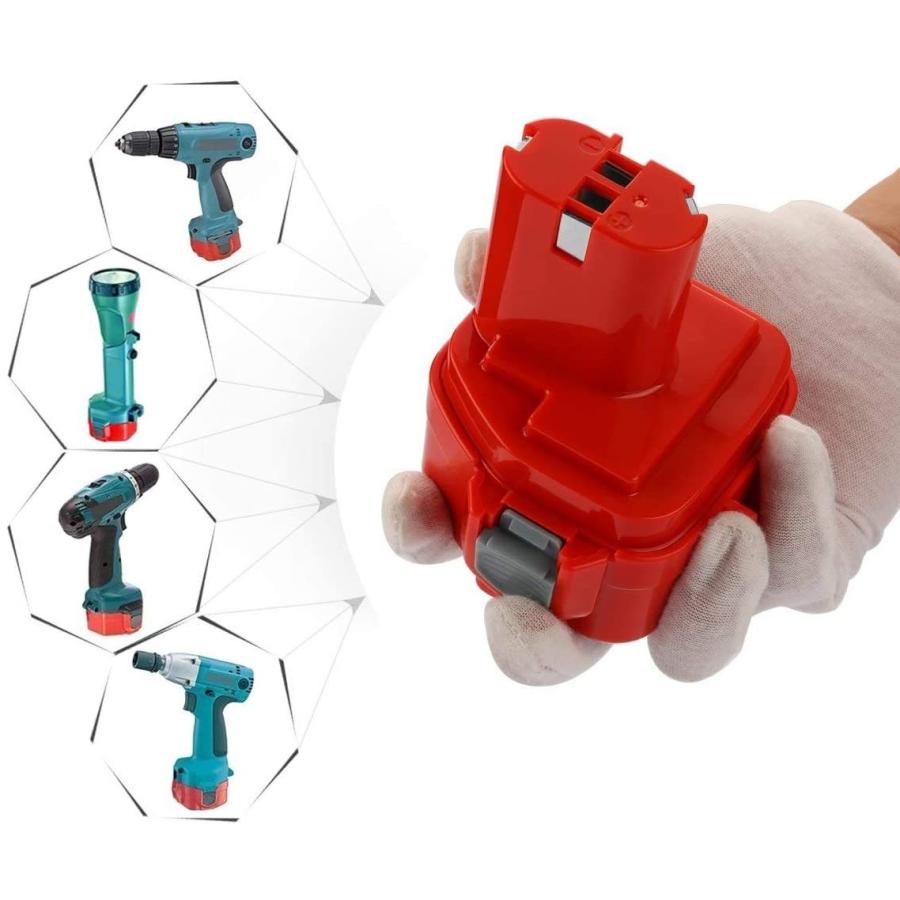 Makitaマキタ 12V 3.0Ah互換バッテリー PA12 1250 1235 1235B 1235F