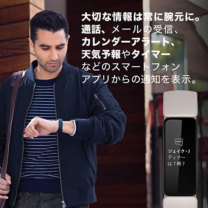 Fitbit Inspire2 Black  L/S 日本語対応｜ksmart｜03