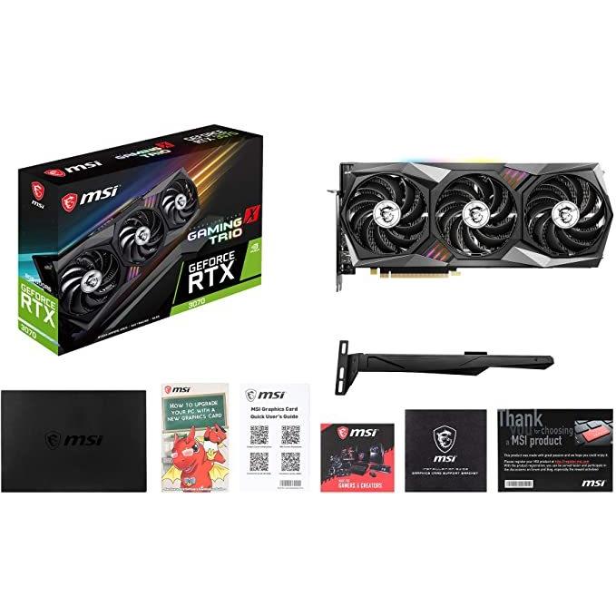 【中古品/USED】 MSI GeForce RTX 3070 GAMING X TRIO グラフィックスボード VD7417 【WS2420017489】(86128円)