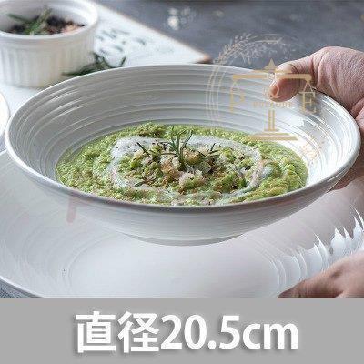 皿 プレート 食器 キッチン用品 器 スープ パスタ モダンテイスト シック シンプル 丸型 ホワイト シャビーシック モノトーン 北欧ナチュラル｜ksmc-shop｜02