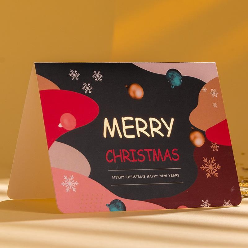 クリスマスカード 3D 立体 メッセージカード 6枚セット クリスマス ツリー かわいい カード 可愛い お祝い 挨拶 雪だるま｜ksmc-shop｜09