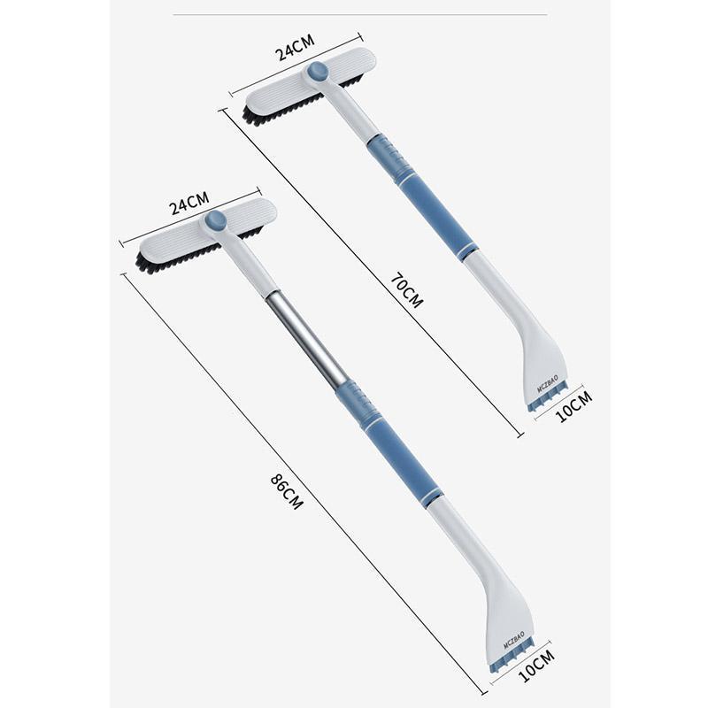 スノーブラシ 車 多機能 除雪ブラシ 雪かき 車用スノーブラシ 伸縮 スノースクレーパー コンパクト 除雪スコップ付き｜ksmc-shop｜13