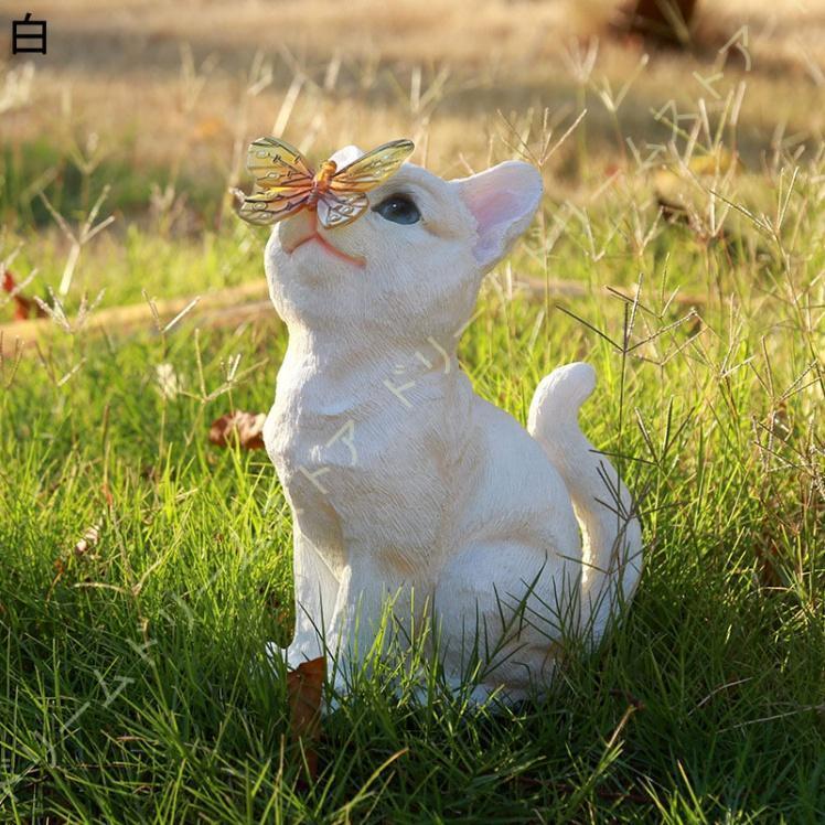 ソーラーオーナメント LED 置物 ねこ ネコ 猫 庭 ガーデニング ソーラーオーナメント LED 置物 ねこ ネコ 猫 庭 ガーデニング