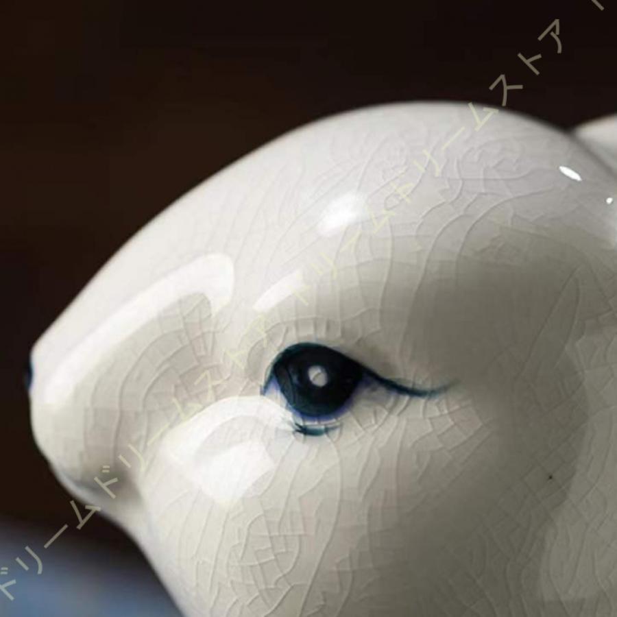 ウサギ 置物 飾り かわいい セラミック 兎陶器置物 イースター ウサギ 置物 飾り かわいい セラミック 兎陶器置物 イースター
