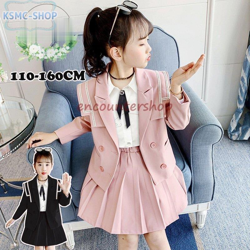 フォーマルスーツ 卒園式 女の子 スーツ 入学式 子供服 普段着 カジュアル 発表会 七五三 セーラー風 スカート ジャケット スーツ ワンピース 無料配達 Themtransit Com