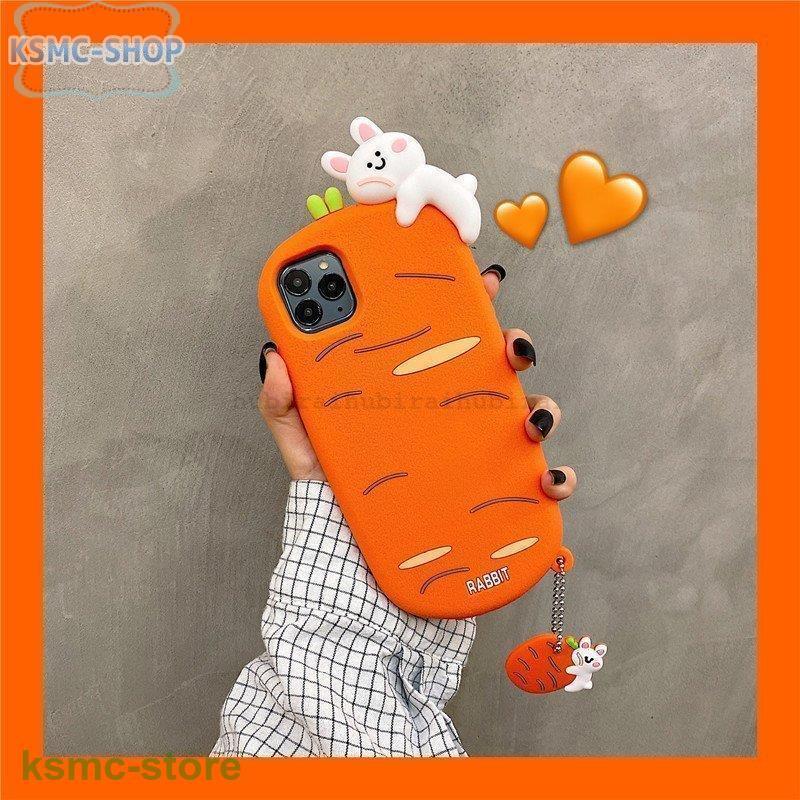 うさぎ にんじん 可愛い シリコン 個性 ストラップ付き スマホケース 携帯ケース Iphone13 Iphone12 Cx 2310 1xd115 Ksmcヤフーショップ 通販 Yahoo ショッピング