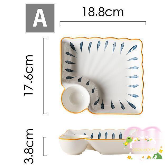 餃子皿 醤油皿 和食器 プレート お皿 小鉢 食器 型変わり