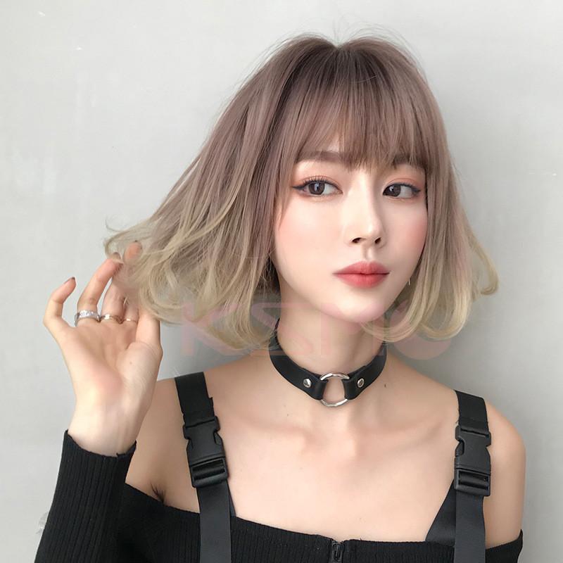喜ばれる誕生日プレゼント フルウィッグ ショートストレートセミロング