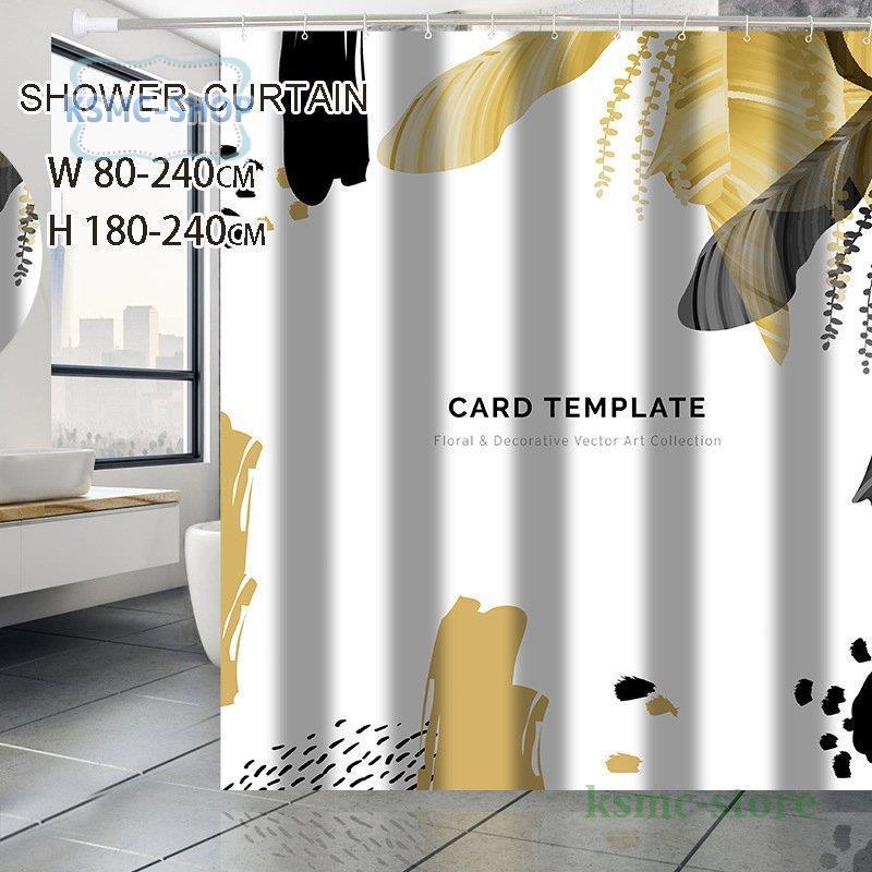 シャワーカーテン 厚手 おしゃれ お風呂カーテン カーテン 透けない バスルーム バス用品 バス用