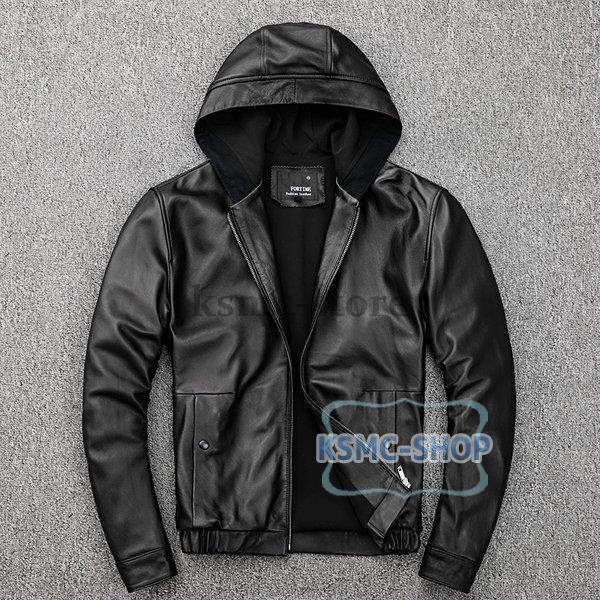 絶対一番安い スリムタイプ ショート シングル 羊革 ライダース バイク 本革 メンズ レザージャケット 革ジャン すっきりしたデザインでスマートな シングル 細身 ミリタリー ジャケット ブランド フード付き ジャケット Universidadceuhz Edu Mx