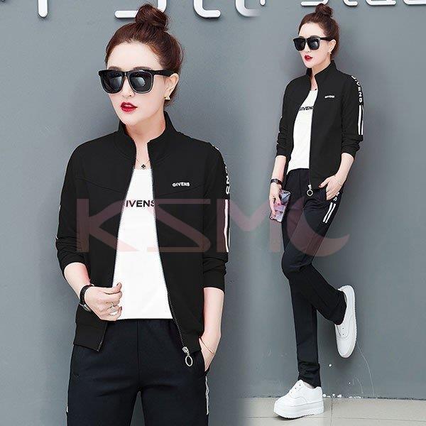 ジャージ レディース 上下 おしやれ 春秋 長袖 日時指定 セットアップ カジュアル 40代 部屋着 スウェット 3点セット 韓国風 スポーツウェア 運動服 着痩せ トレーナー