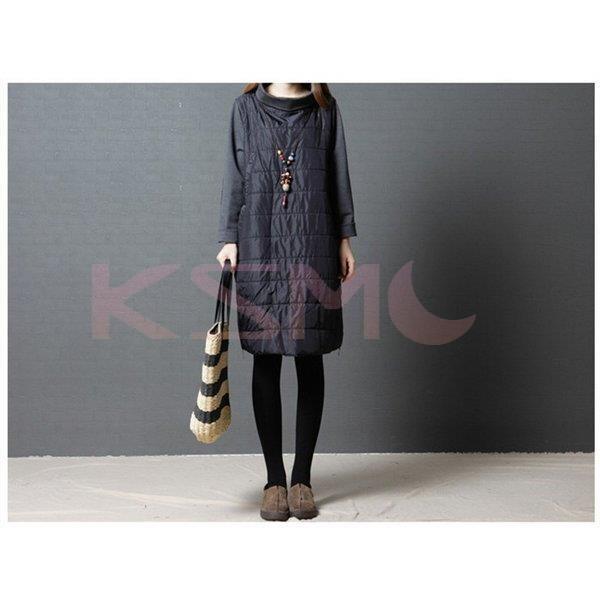 ワンピース レディース 膝丈 チュニック チュニックワンピース 長袖