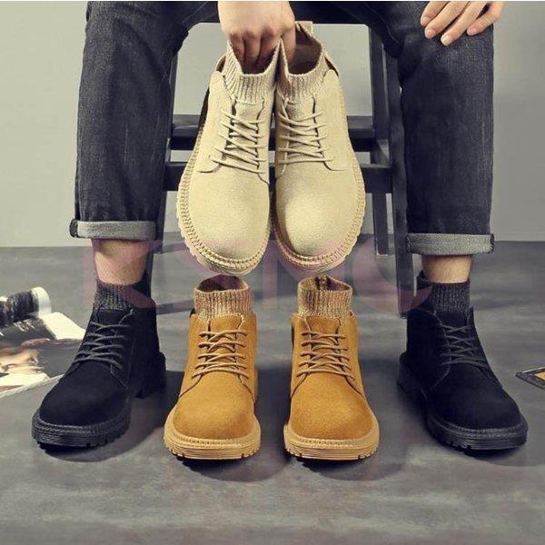 チャッカブーツ メンズ ワークブーツ 靴 Pu革靴 おしゃれ 秋 冬 紳士 大人 通勤 Blusquare Org