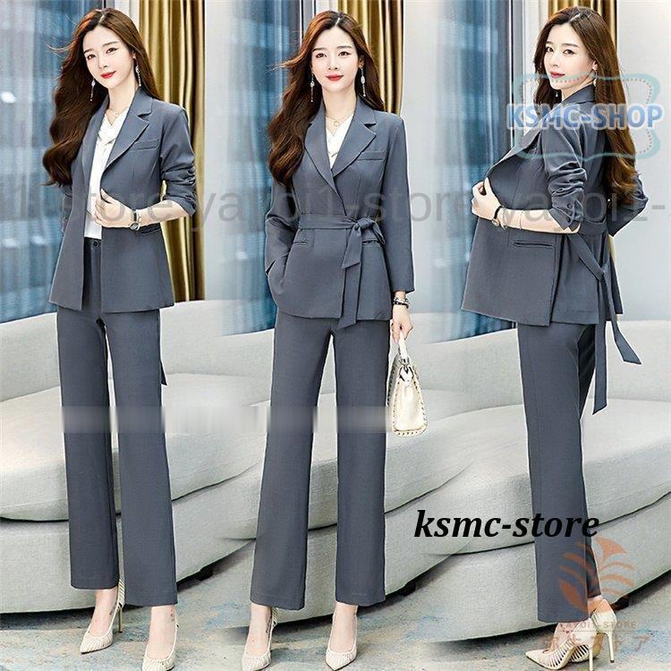 ブラック系 Free Size適当な価格 キャリアスーツ女性の新型ファッション気質ビジネスカジュアル3点セットの女性6 パンツスーツ上下 スーツ フォーマル ドレスブラック系free Size 7 150 Tecnologia Usfx Bo