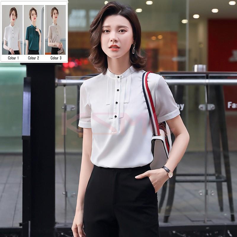 おしゃれ スカートスーツ オフィス ビジネス リクルートシャツ レディース 事務服 女性 セレモニー フォーマル 発表会 Ol通勤 就活 夏用 半袖 新作 Tz Ksmcヤフーショップ 通販 Yahoo ショッピング