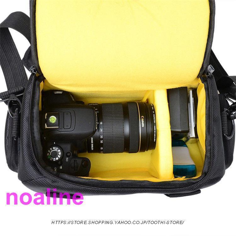 カメラバッグ カメラケース 鞄 かばん カメラバック　メッセンジャー 斜め掛け レンズ 収納　インナーバッグ　アウトドア 大容量　耐摩防振　旅行｜ksmc-shop｜08
