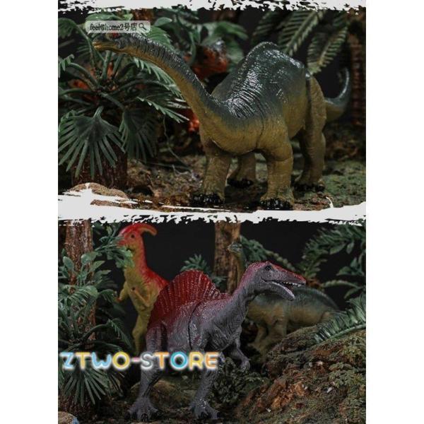 恐竜 ミニフィギュア 46体セット ダイナソー 動物 子どもトリケラトプス メガロサウルス 恐竜おもちゃ 動物 怪獣 おもちゃ サウルス｜ksmc-shop｜03