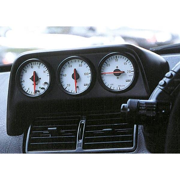 R32 GT-R BNR32用　3連メーターフード　スカイラインR32 ATTAINφ60トリプルメーターパネル スカイライン R32系用 FRP : KSP