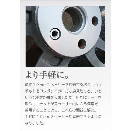 REAL KSP製　スペーサー　7mm 14mm セット KSPエンジニアリング 【基準適合品】REALスペーサー ワイドオフセット