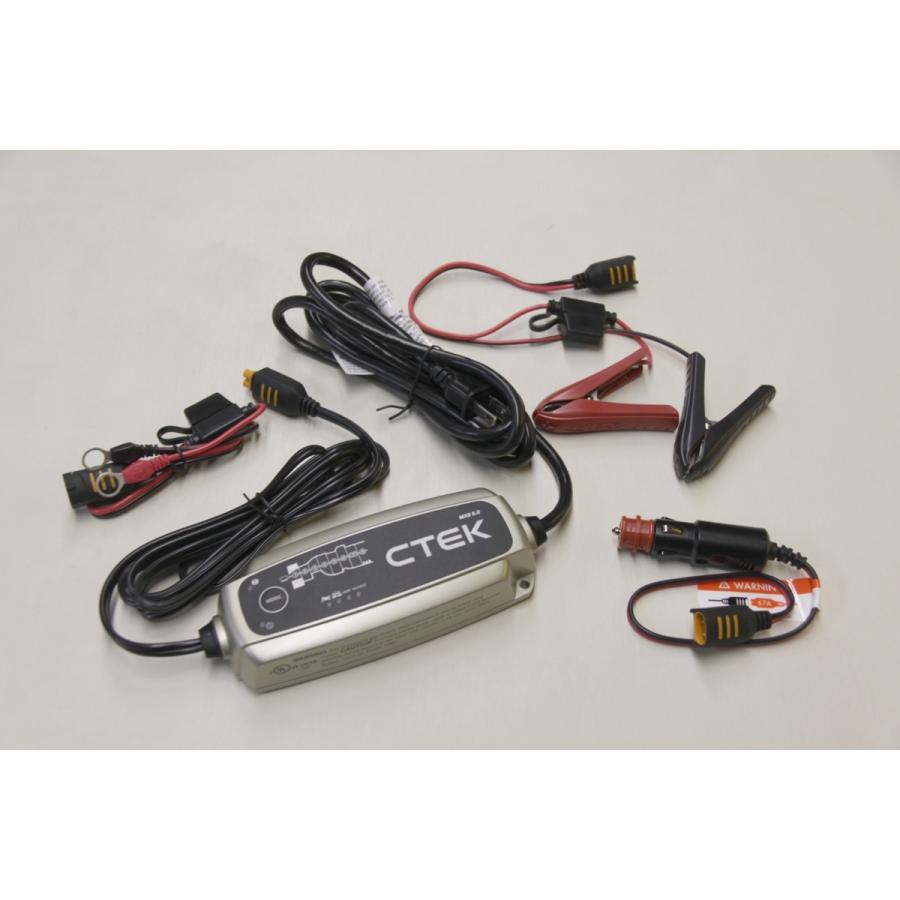 CTEK MXS 5.0 バッテリー充電器 CTEK MXS 5.0 シーテック バッテリー チャージャー シガープラグ