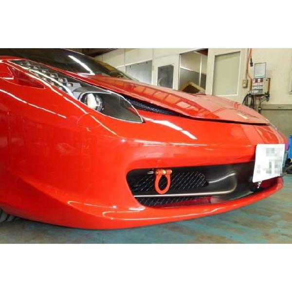 M-Tecnologia製 フェラーリ458Italia用フロント牽引フック : KSPネット
