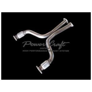 Power Craft製日産Z33DE/HR 用Z-Challengeサブサイレンサー付き 