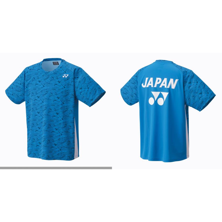YONEX（ヨネックス） ユニドライTシャツ YONEX 16734 背面『JAPAN